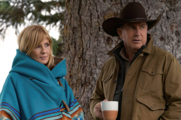 Yellowstones Kevin Costner And Kelly Reilly Rib On Their On Set